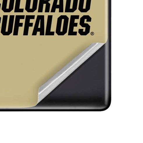 University of Colorado CU Collegiate Text Google Pixel 6 Skin
